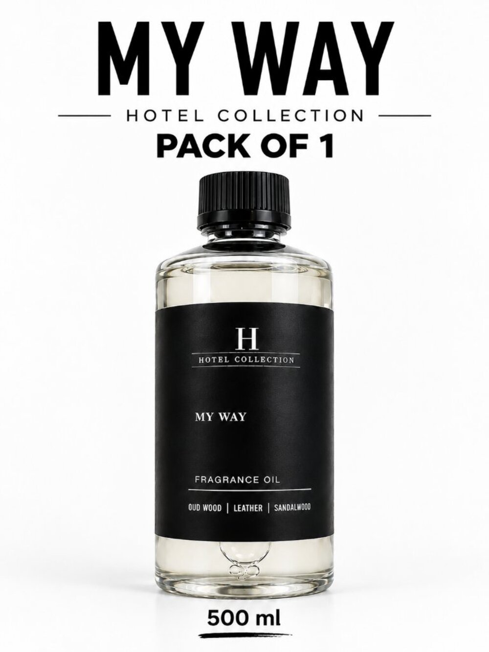 My Way 500ml Diffuser Oil Inspired By 1 Hotel Miami , Hotel Collection